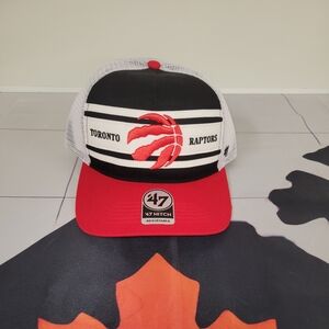 NWT Toronto Raptors Trucker Hat Style From 47